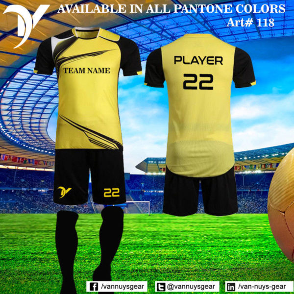 Customized Unisex Soccer Uniform
